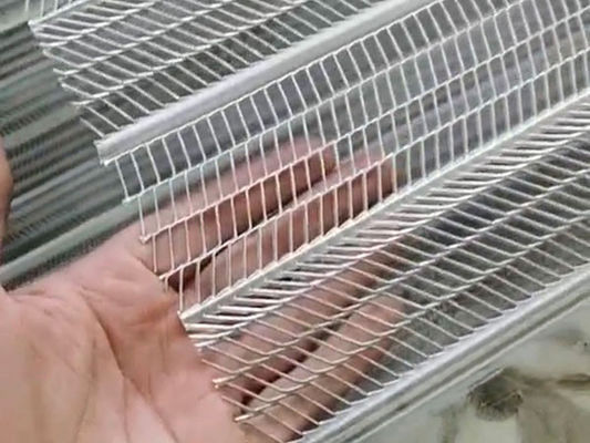 Industriële ribmetalen lat 100 mm 150 mm Afstand Flat rib lat
