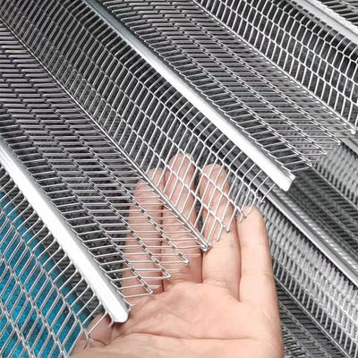 0.25mm 0,3mm Rib Lath Sheet SS Carbon Steel Metal Mesh Lath Sheet