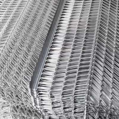 Anti-corrosie Rib Lath Mesh Construction Screen Mesh 0,25 mm-0,5 mm Dikte