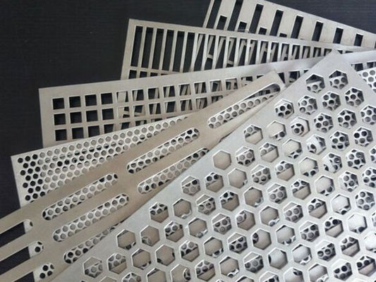 Acid Resistent Decorative Perforated Metal Mesh Screen Roestvrij staal