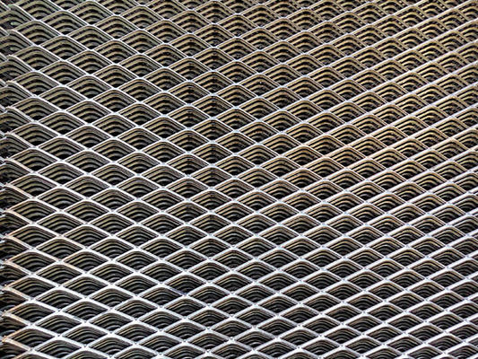 Aluminium geperst stalen gaas 2,0 mm roestvrij staal uitgebreid metalen gaas