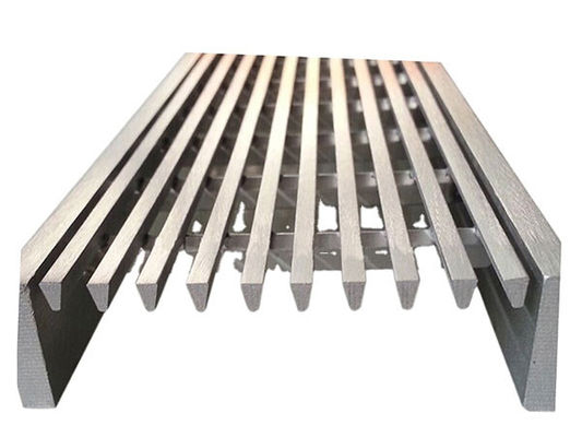 Hoge sterkte wedge draad mesh constructie scherm mesh voor campus wegen