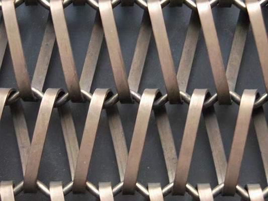 Architectonisch metalen weefsel weefsel creëren weefsel Ss Woven Wire Mesh