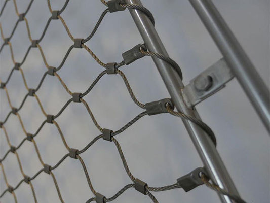 1.5mm 2.5mm 3.5mm Decoratief scherm mesh 304L 316L roestvrij staal touw mesh