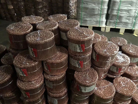 Groen gegalvaniseerd dubbele lus draad stropdassen zwart gegalvaniseerd 3 inch - 40 inch lengte