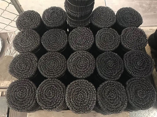 Groen gegalvaniseerd dubbele lus draad stropdassen zwart gegalvaniseerd 3 inch - 40 inch lengte
