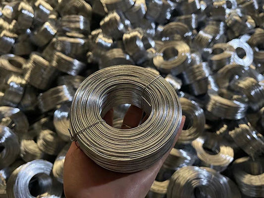 Zwart Geel Kleine spoeldraad 1,6 mm gegalvaniseerd roestvrij staaldraad