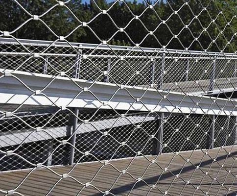 1.2mm-4mm Decoratief scherm Mesh Roestvast Architectonisch Scherm Mesh