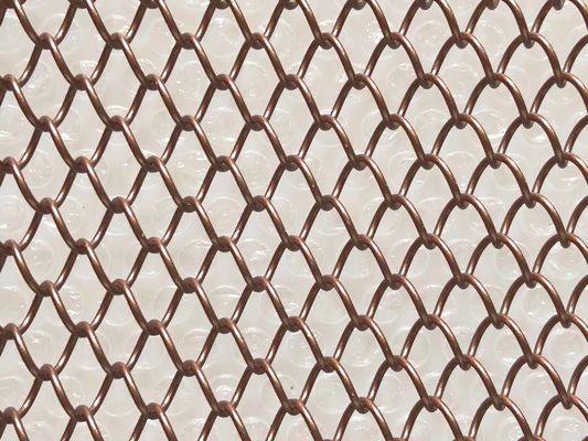 Duurzaam decoratief schermmaas met 1,0 mm 1,2 mm draaddiameter voor plafonds