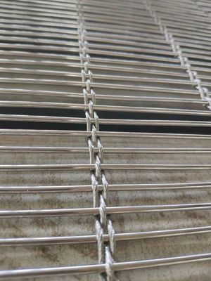 Knifproof Woven Screen Mesh 10x10 11x11 Metal Woven Wire Mesh
