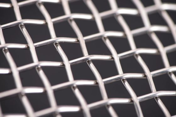Poederbedekte weven schermmaas 0,6 mm-1,6 mm roestvrijstalen draadmaasstof