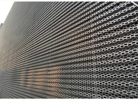 450 mm breed geperst stalen mesh corrosiebestendig voor screening