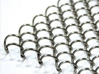 Aluminiumlegering Messing metalen spoel draperies geweven