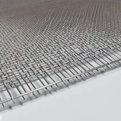 Roestvrijstalen Geweven Zeefgaas Natuur met 0,6 mm 0,7 mm 0,8 mm 0,9 mm 1,0 mm 1,6 mm Draaddiameters