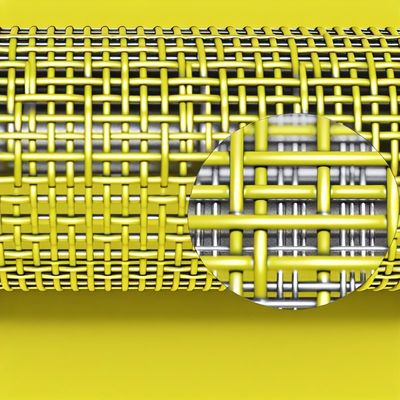 Duurzaam roestvrijstalen gaasweefsel voor gele toepassingen en prestaties