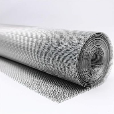 Gray Woven Screen Mesh Acid And Alkali Resistance Stainless Steel Material