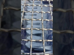 Ruimteverdelend decoratief metalen mesh scherm met 4 mm-10 mm diafragma